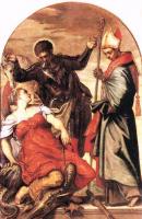 Jacopo Robusti Tintoretto - St Louis St George and the Princess